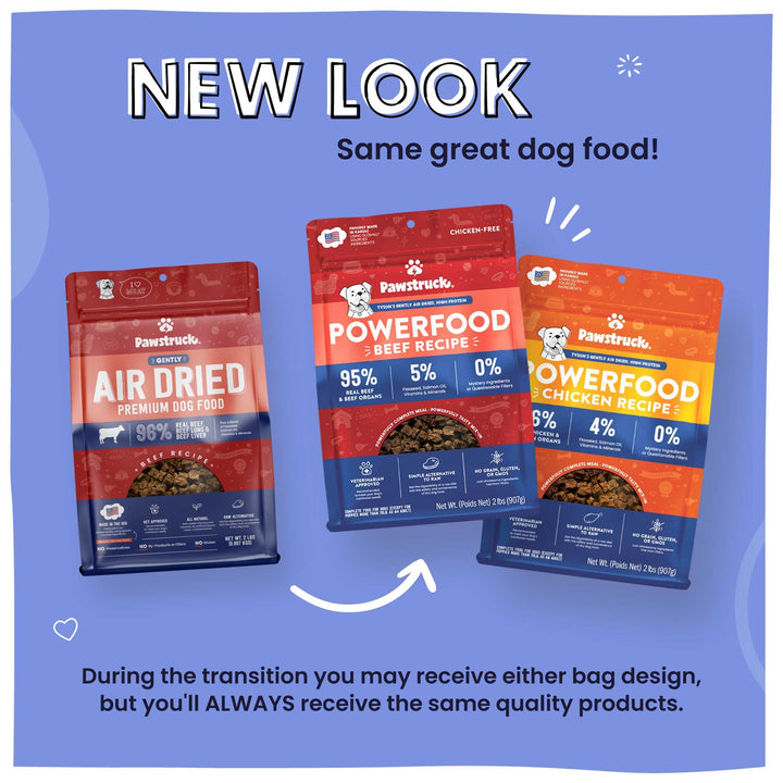Pawstruck beef-first-ingredient emphasis on real meat as the main protein source.