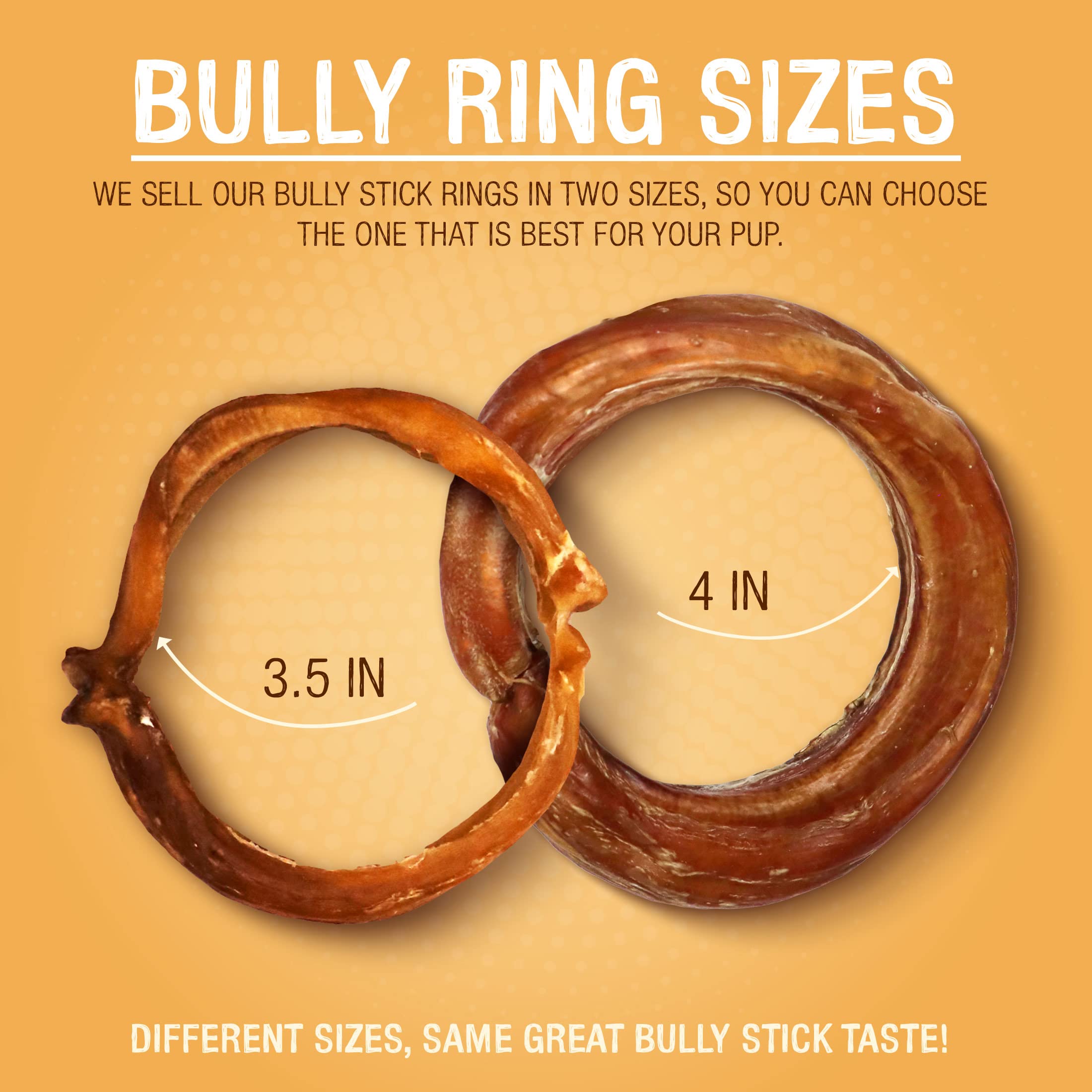 Pawstruck bully ring ingredients: rawhide-free, 100% beef pizzle.