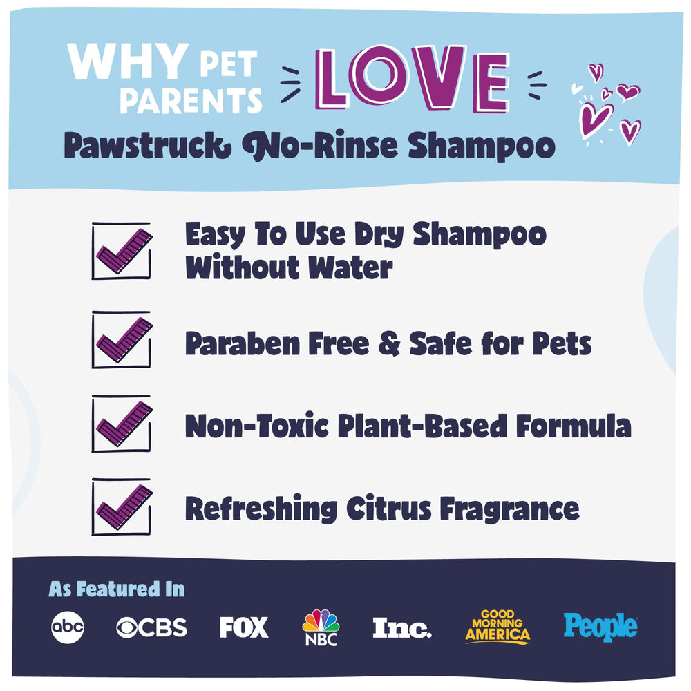 Pawstruck coat refresh on dogs and other pets