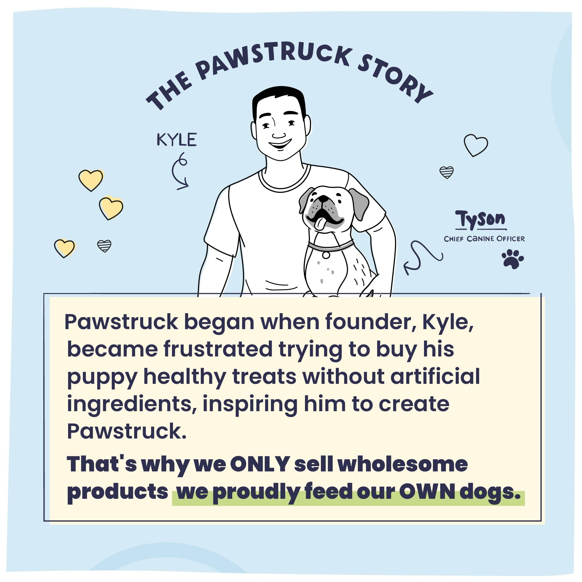 Pawstruck packaging variations, different bags but same quality product inside.