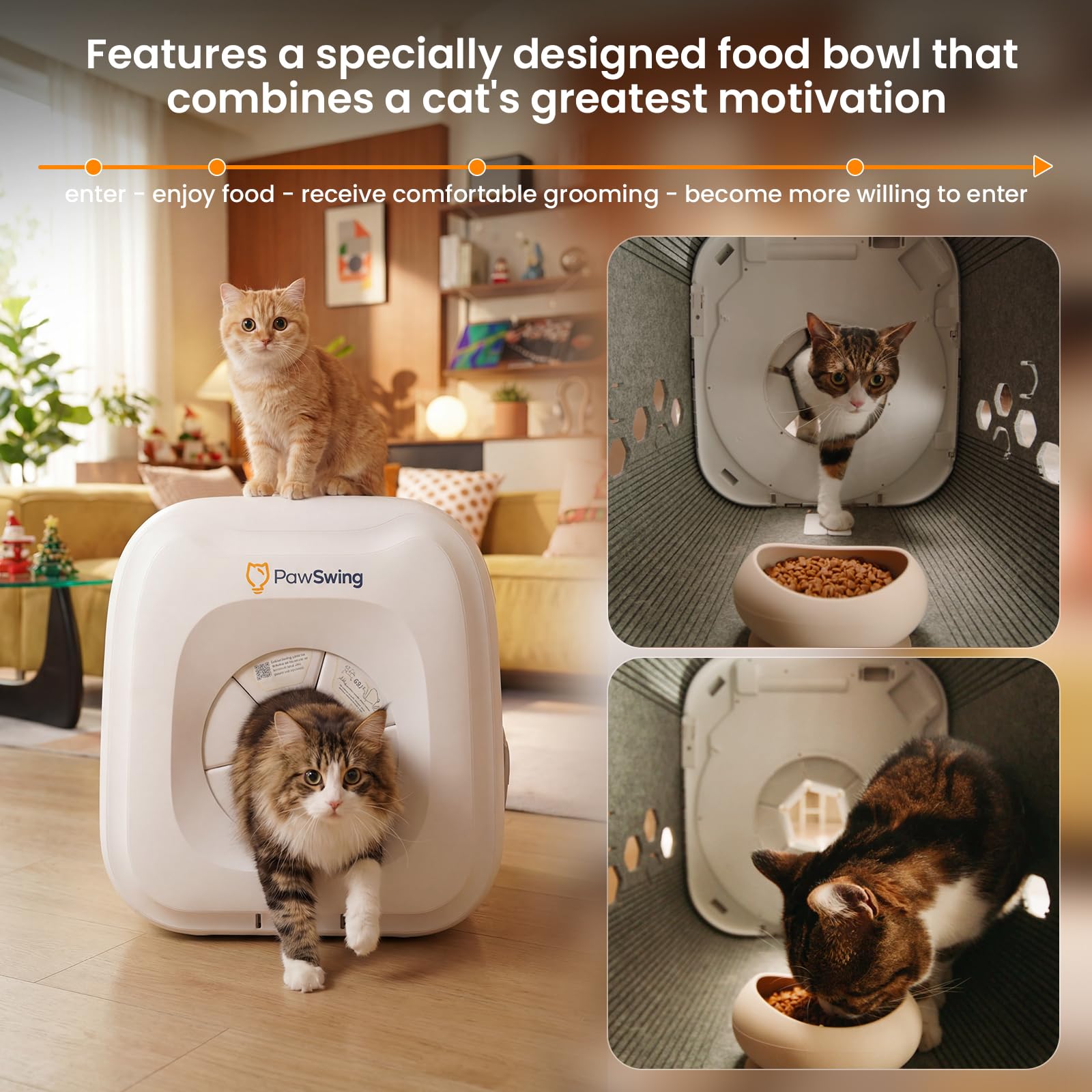 PawSwing durable non-toxic materials ensure long-term use