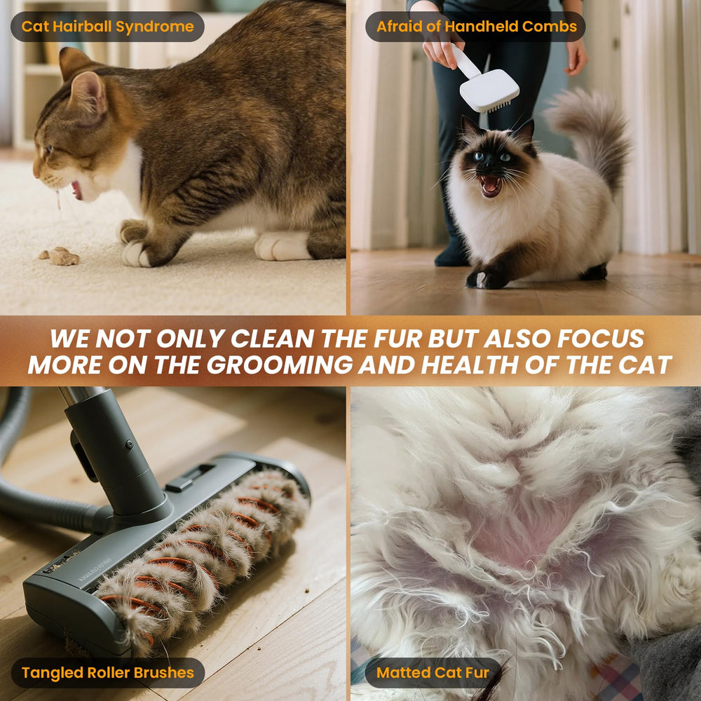 PawSwing cat self-groomer pro grooming-record provides easy grooming statistics