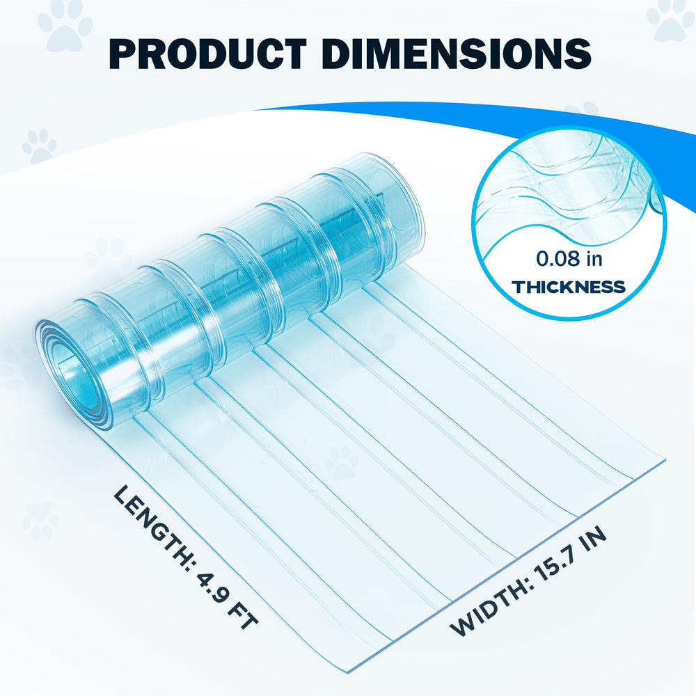 Pawtenda PVC durability image highlights scratch resistance and long-lasting use