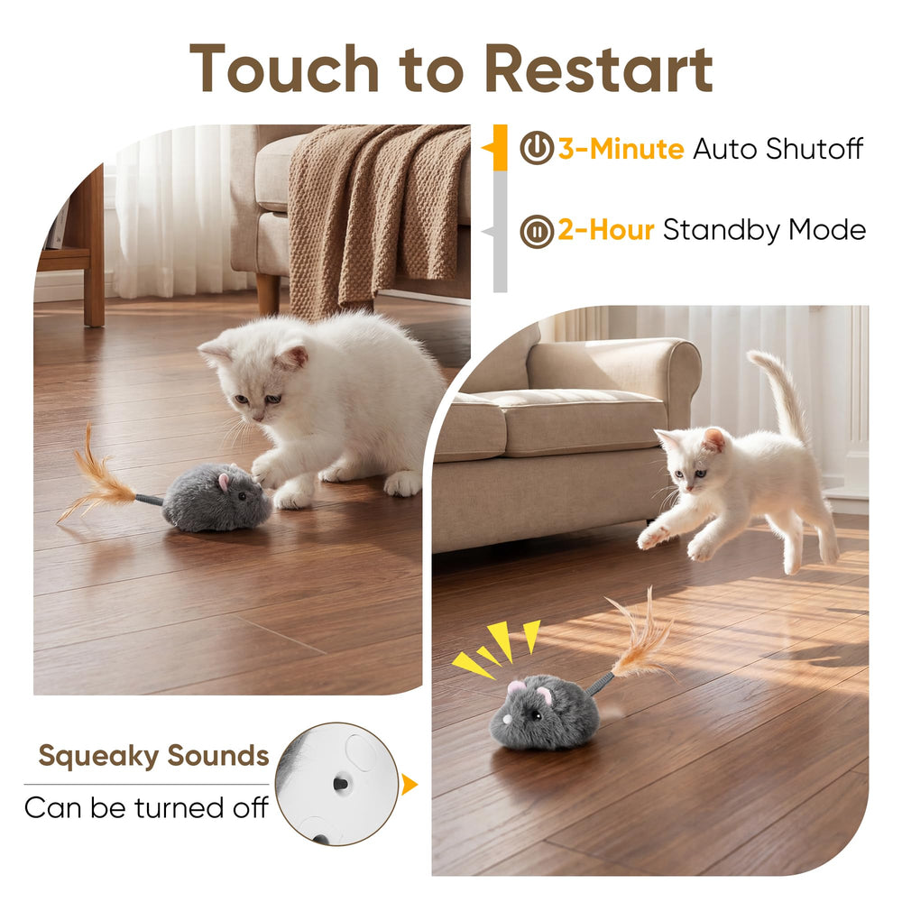 Pawthquake smart-escape-navigation helps toy free itself from obstacles.