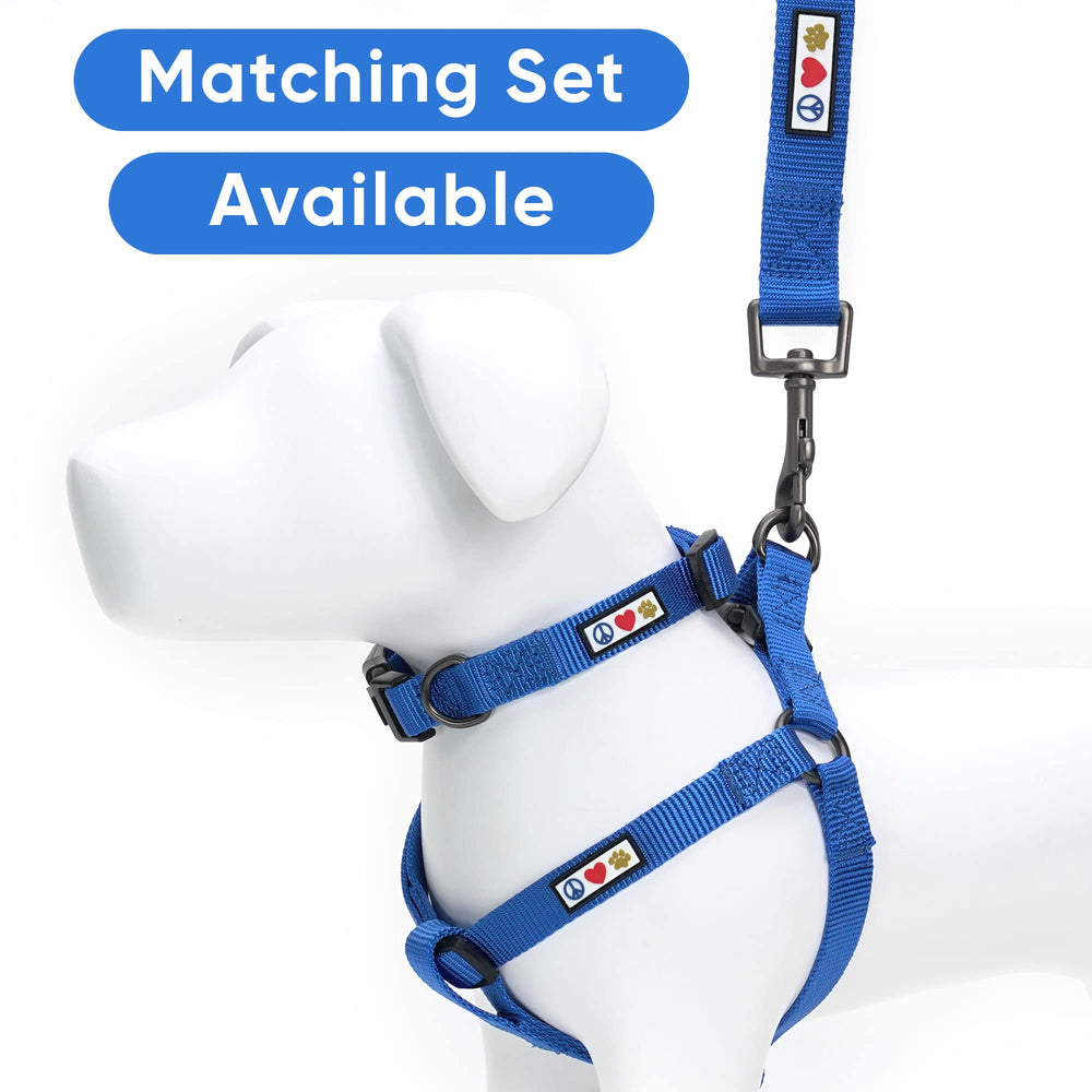Pawtitas Solid Step-in Harness hardware with black nickel for lasting strength