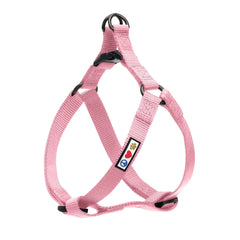 Pawtitas Solid Step-In Harness Cover in Millennial Pink offers everyday comfort on walks.