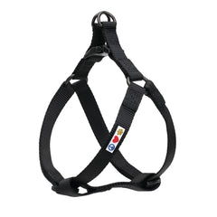 Pawtitas Solid Step-in Harness with color range for stylish safety on walks.