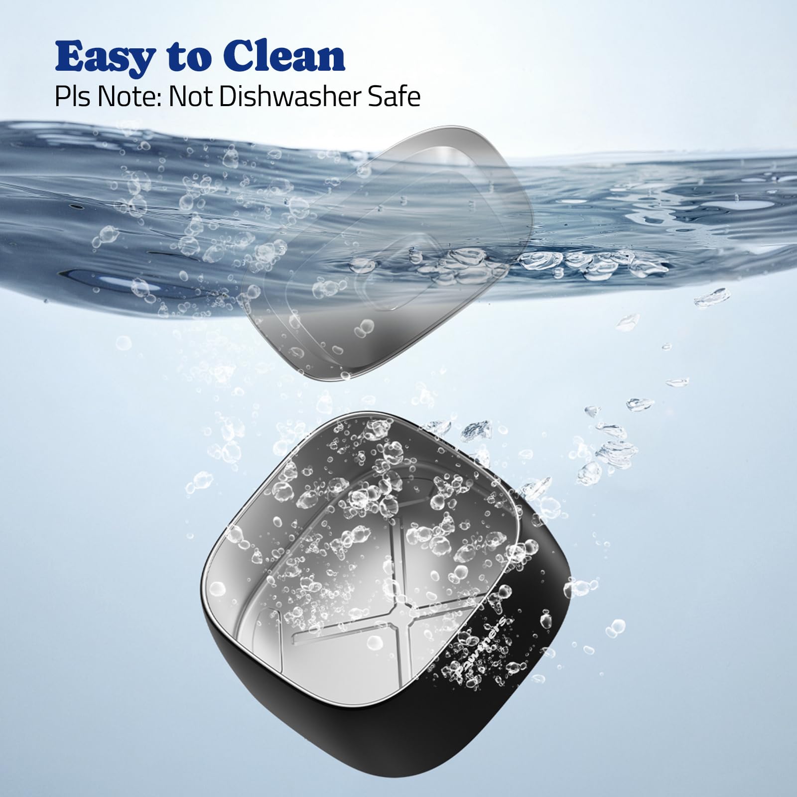 Pawtners dish-friendly disk is dishwasher-safe for convenience.