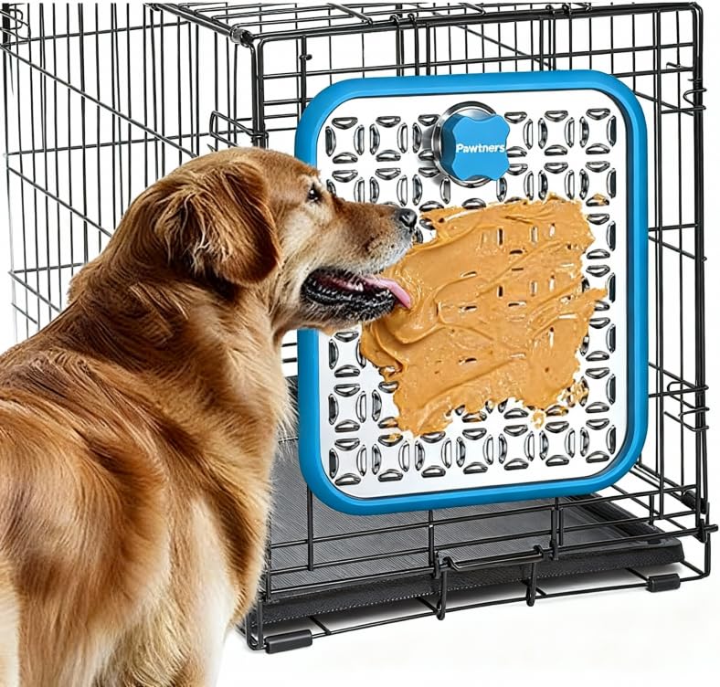 Pawtners spatula and scrub brush included for cleanup.