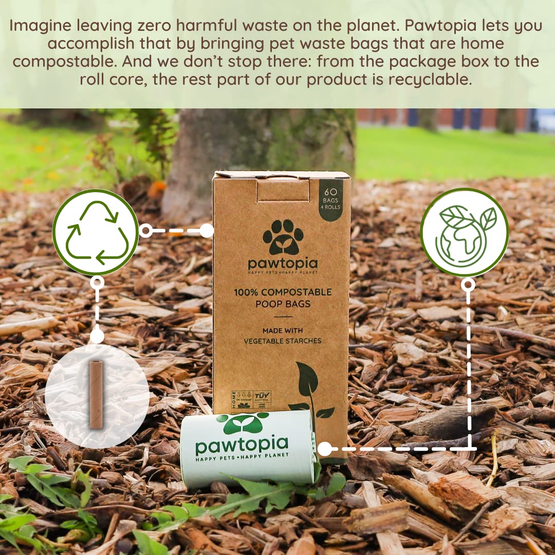 Standard 9x13 biodegradable bags for dog waste and litter
