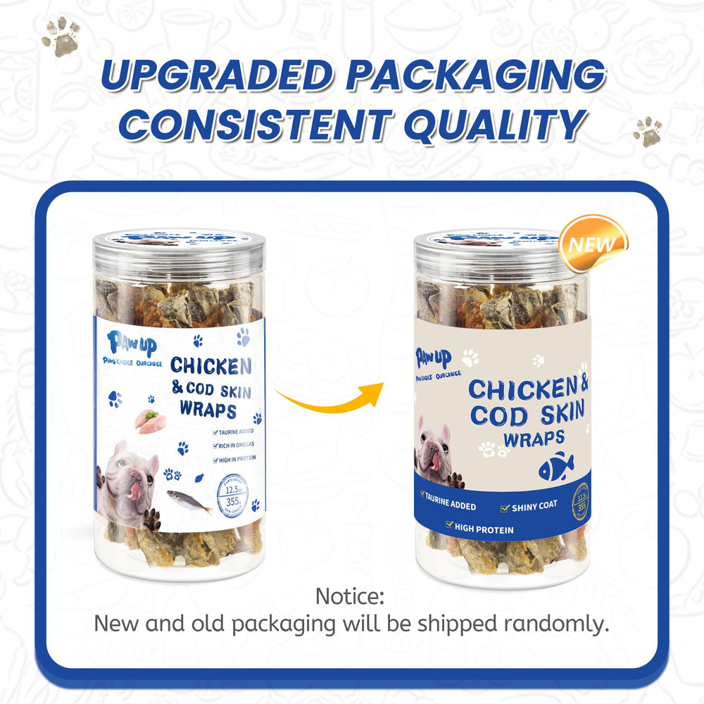 PAWUP balanced treats for training and daily rewards.