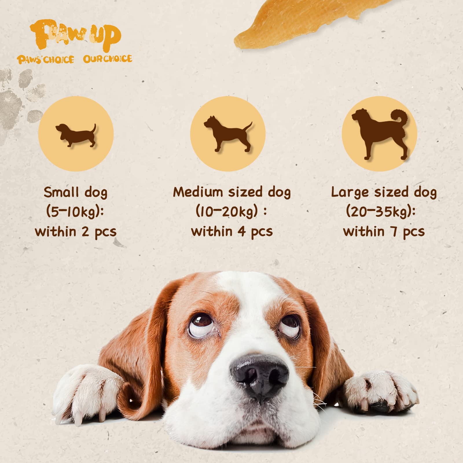 PAWUP Chicken Jerky Crisp Flakes in a serving bowl for dogs.