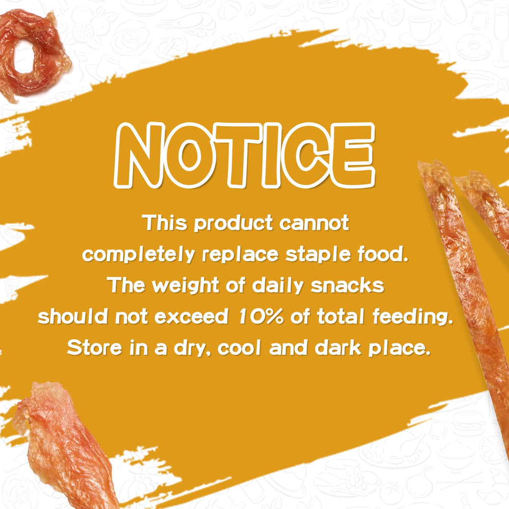 PAWUP Chicken Rings 12-5oz package, convenient daily treat.