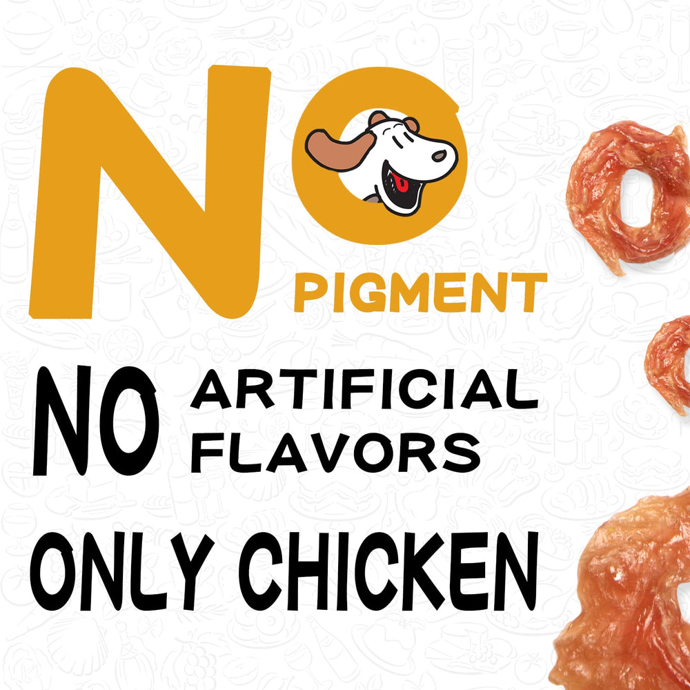 PAWUP Chicken Rings senior-friendly, comforting soft chew.