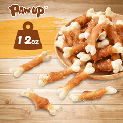 PAWUP digestible soft-core center chew offers gentle chewing and easier digestion.