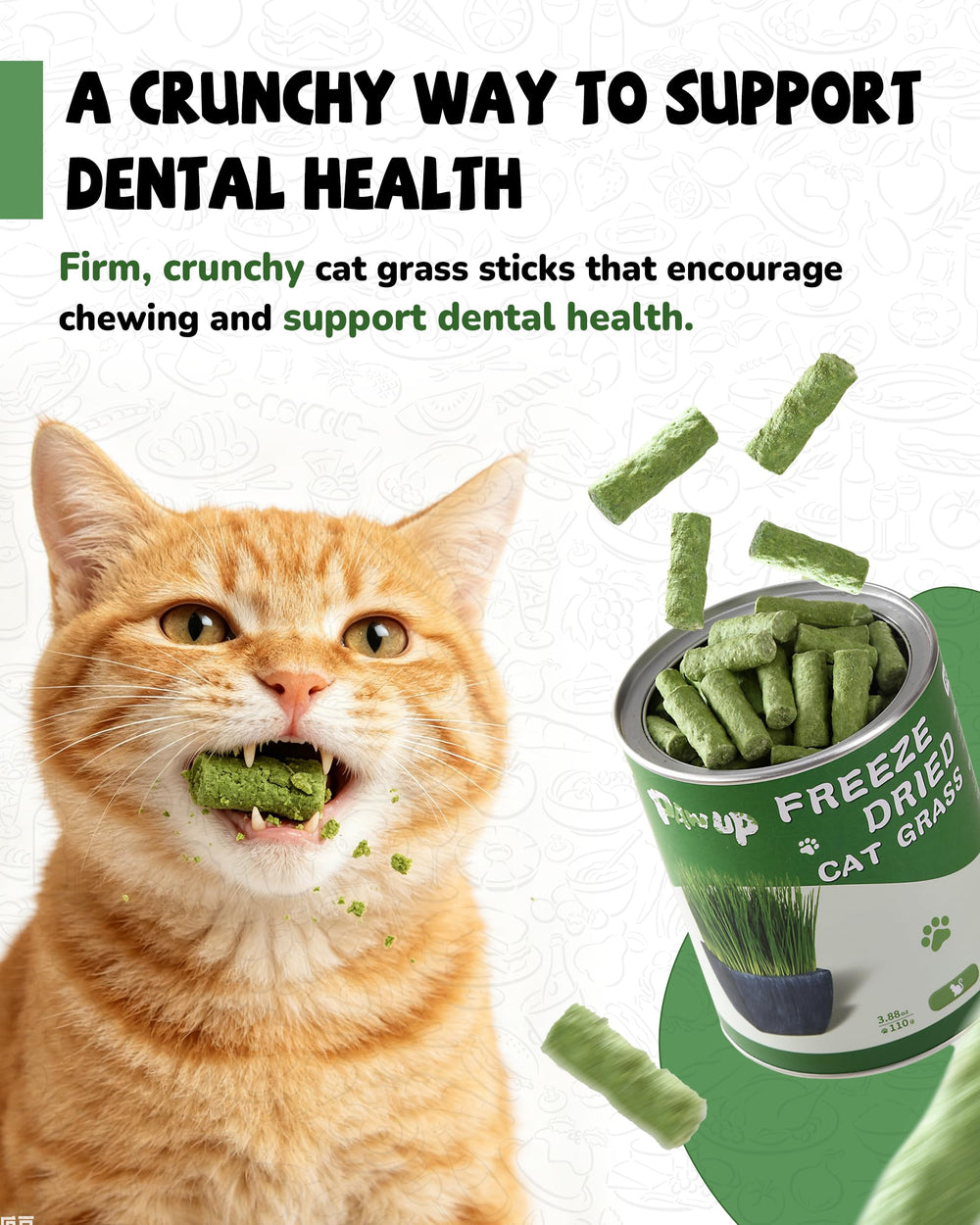 PAWUP digestive support snacks: gentle option for sensitive tummies.