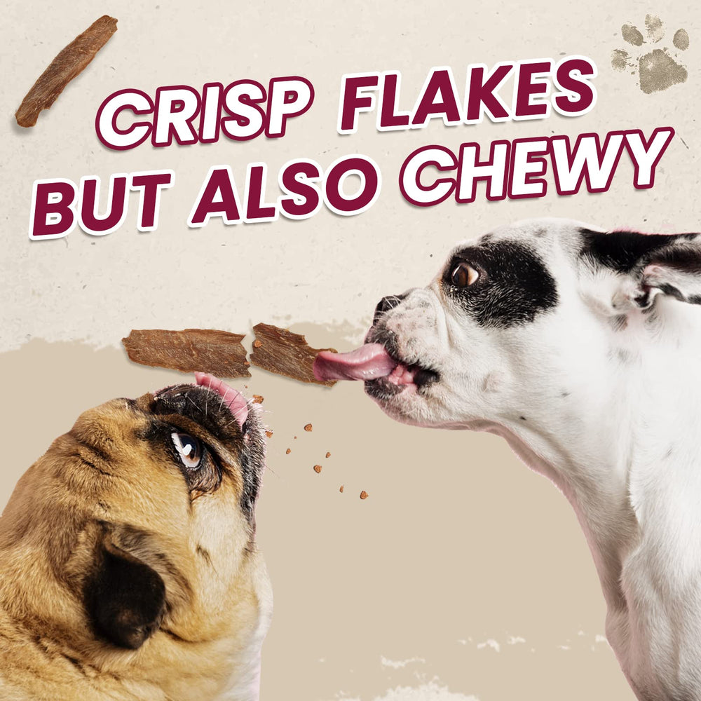 PAWUP Duck Crisp Flakes gluten-free and grain-free option for sensitive dogs.