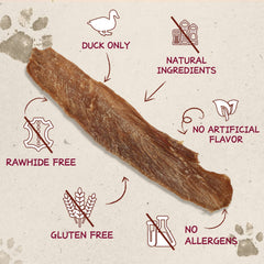 PAWUP Duck Crisp Flakes training treats breakable for small dogs.