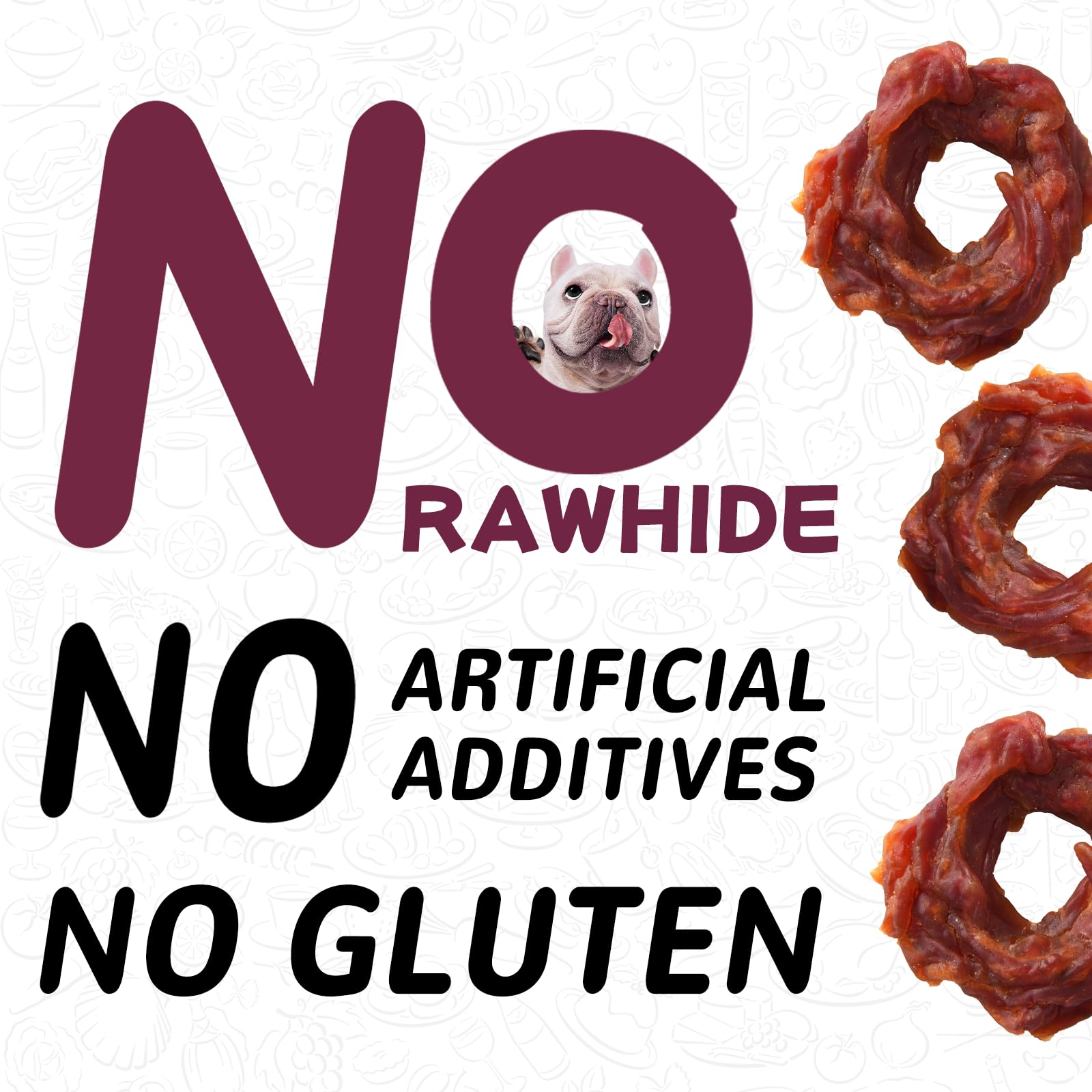 PAWUP Duck Jerky Rings training-use shows hold-and-bond moments with dogs.