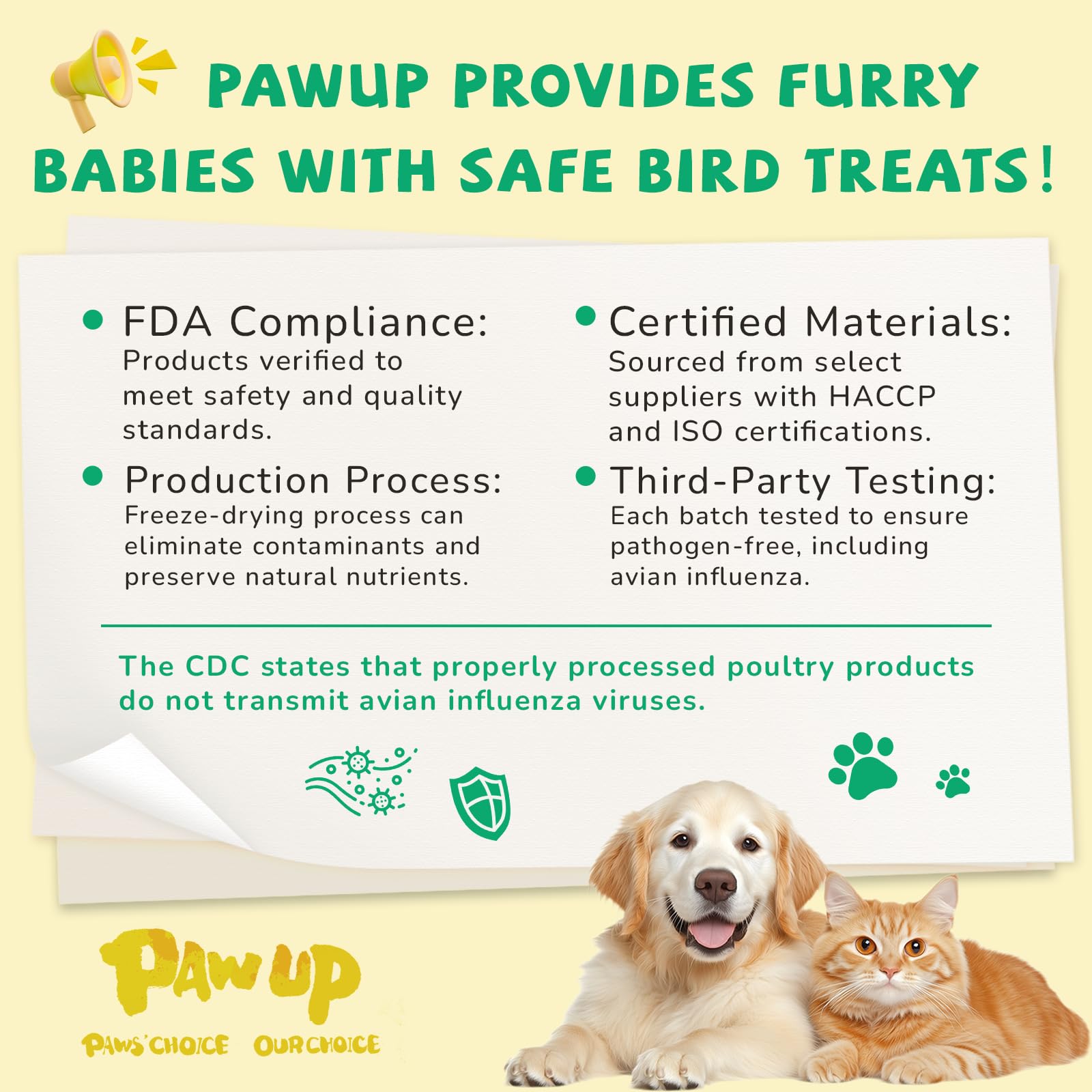 PAWUP duck liver treats crumbled serving for training sessions.
