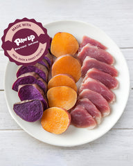 PAWUP Duck & Sweet Potato Duo: soft chews for dogs energy