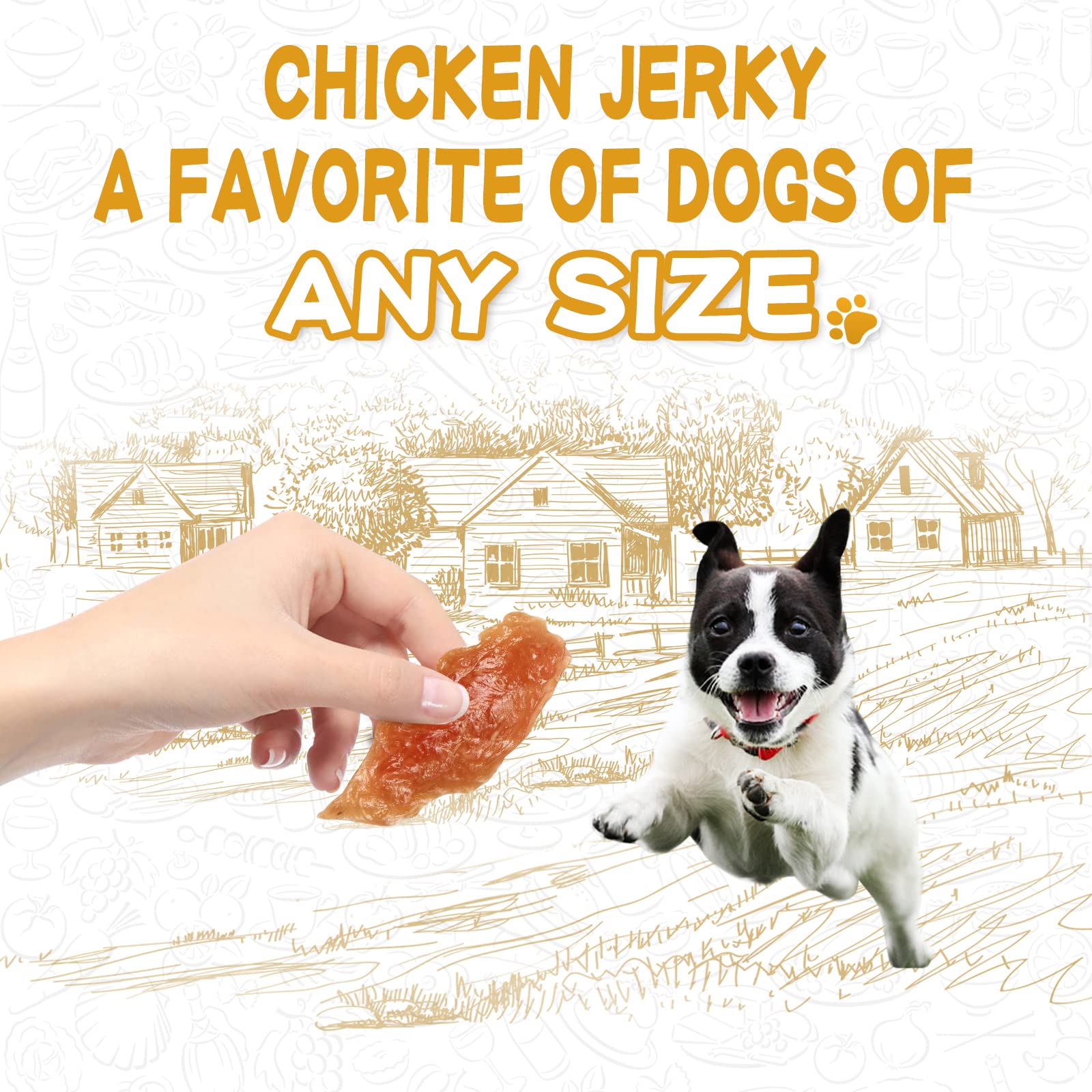 Gluten-free no fillers PAWUP jerky as wholesome dog snack