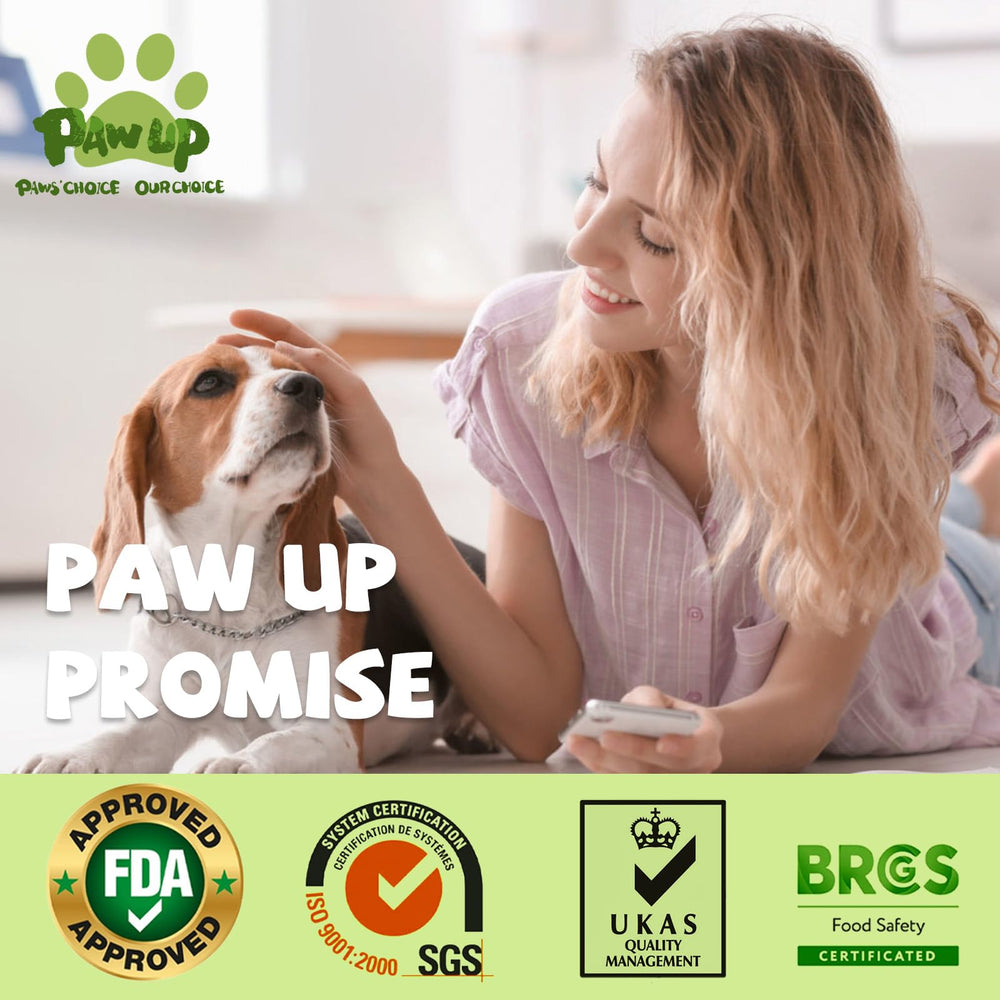 PAWUP Low-Temp Freeze-Drying: preserved nutrients in every bite.