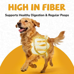 PAWUP pumpkin slices served for small dogs; easy bite-sized rewards
