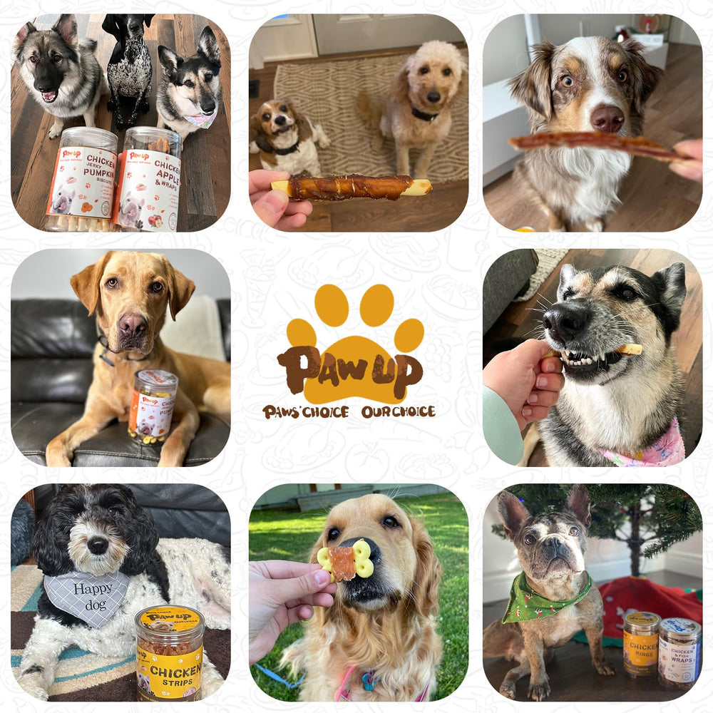 PAWUP Rawhide Free label emphasizes safer chew option