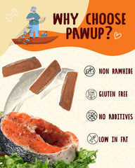 PAWUP taurine-added treats support routine daily nutrition.
