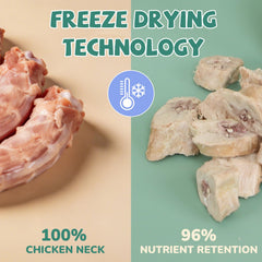 PAWUP Single-Ingredient Treat: pure chicken neck for simple snacks.
