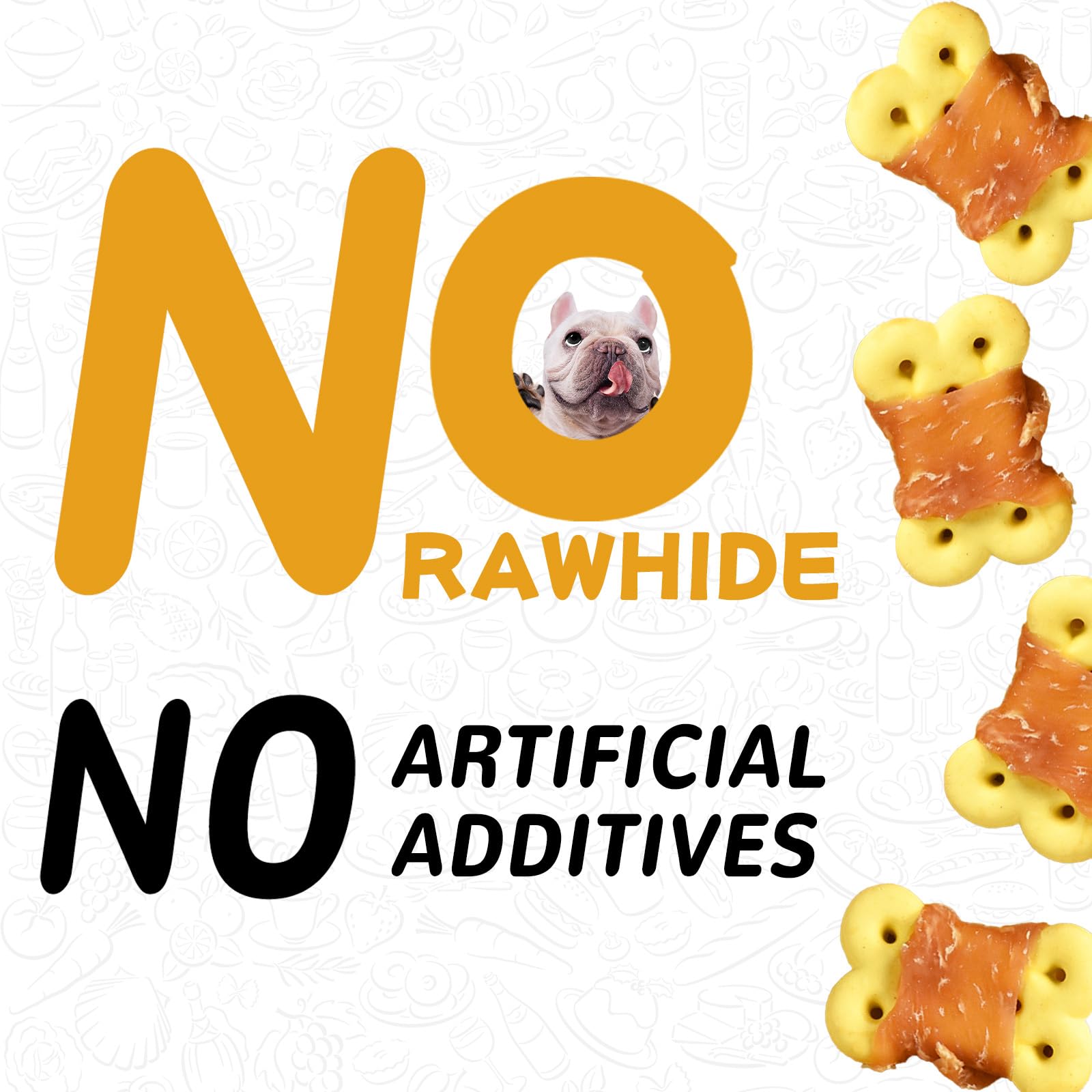 PAWUP soft chewy bites ideal for easy digestion and palatability.