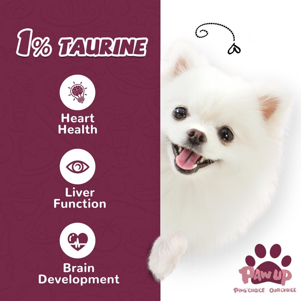 PAWUP Soft-treat texture perfect for small and medium dogs' chews.