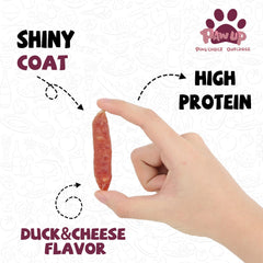 PAWUP Taurine-added treats to support daily health during playtime.
