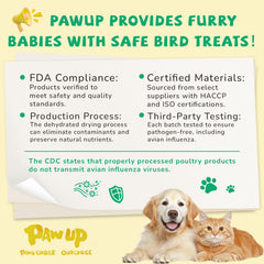 PAWUP teething chew for puppies provides a safe, moderate chew to redirect nibbling.