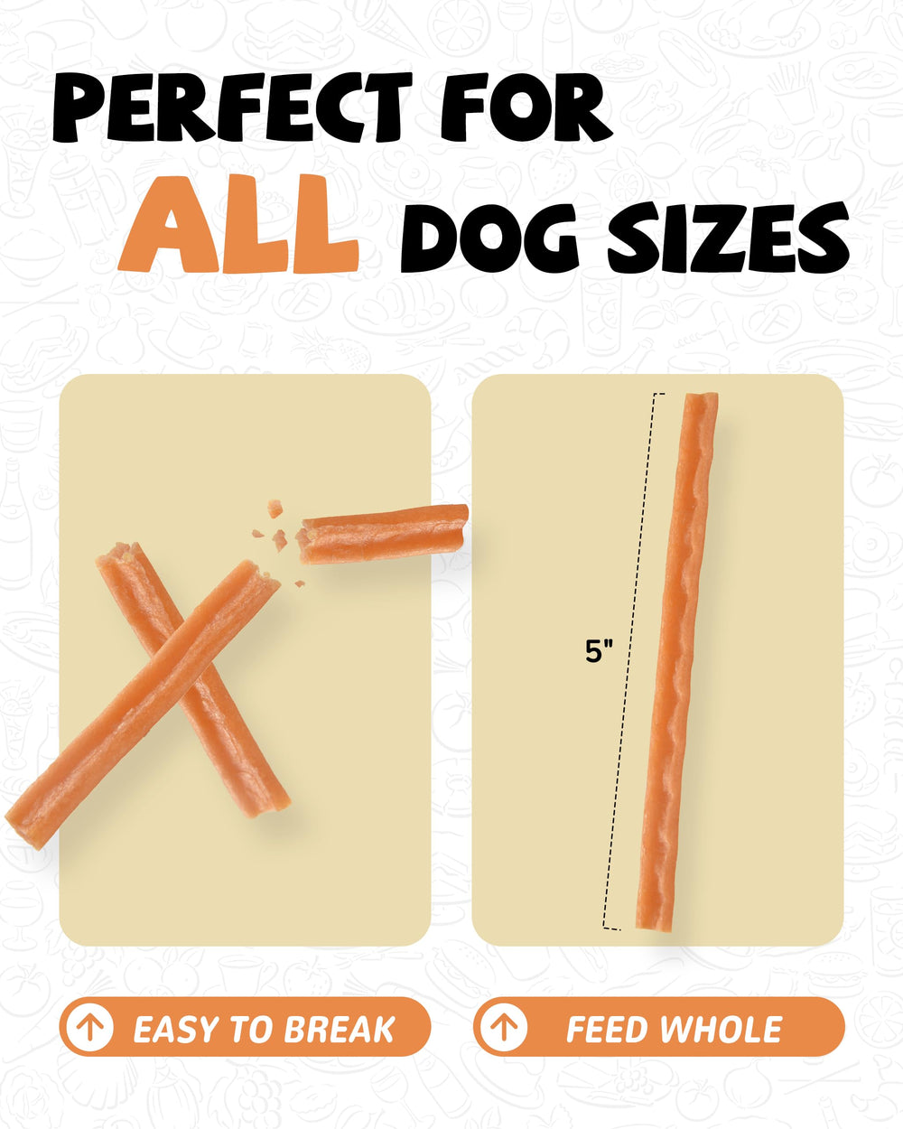 PAWUP texture image showing sturdy sticks that resist crumbling