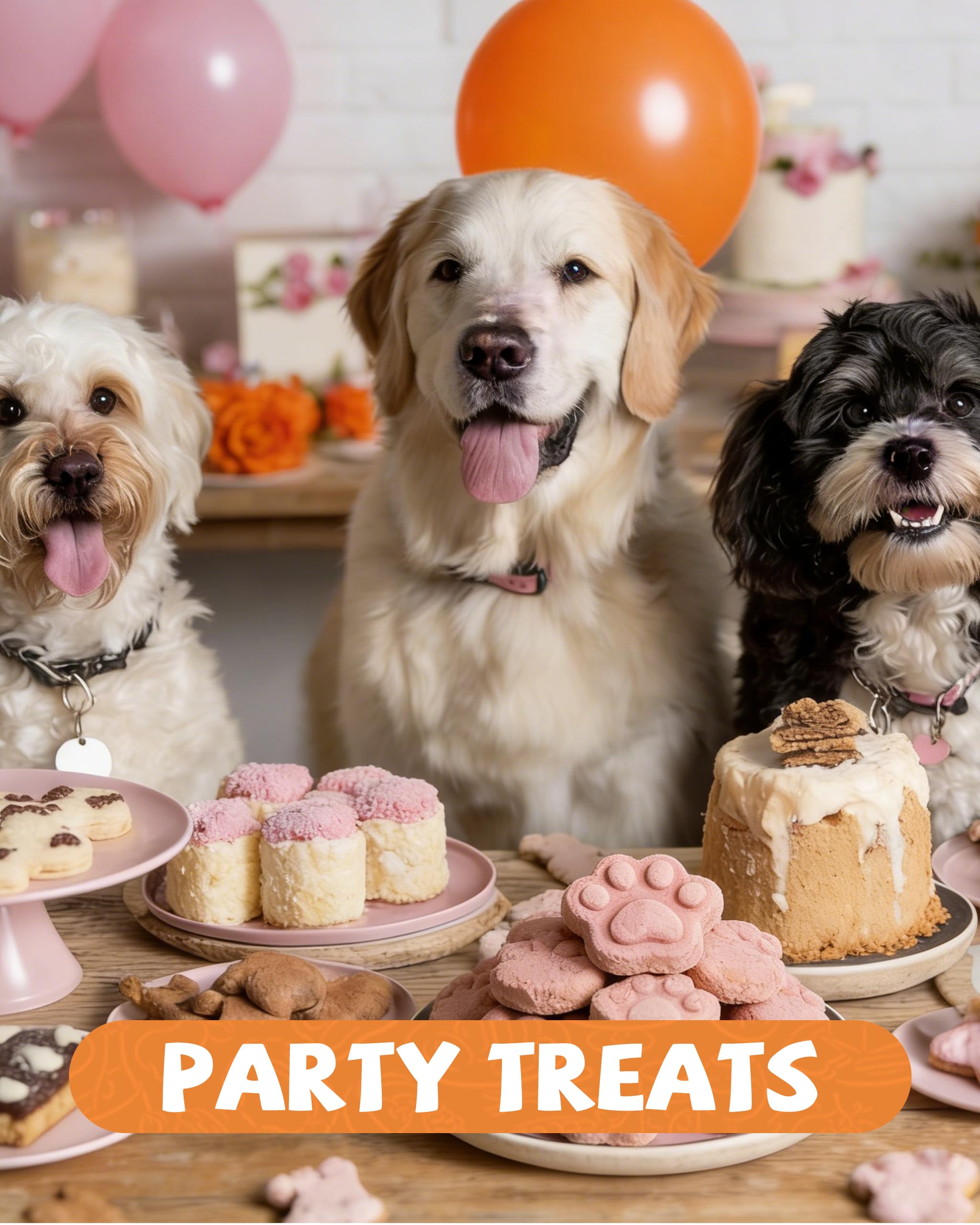 PAWUP paw-shaped treats rehydrated to release aroma and palatability.