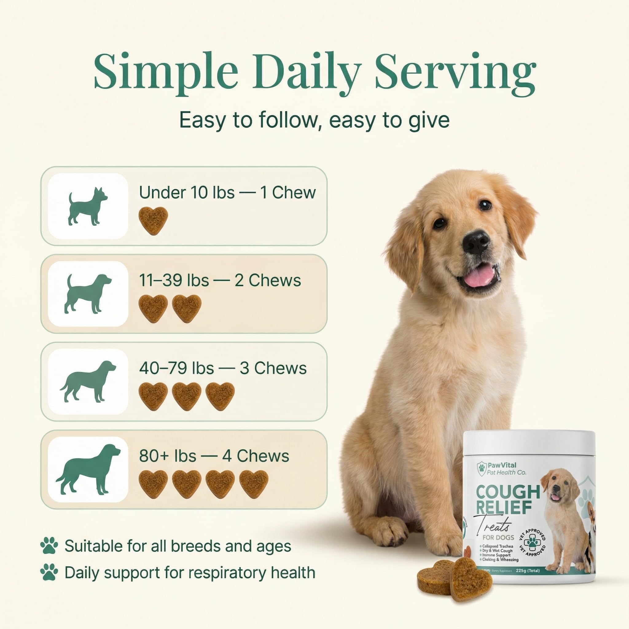 PawVital ingredients cut vegetables image highlights real-food formula.