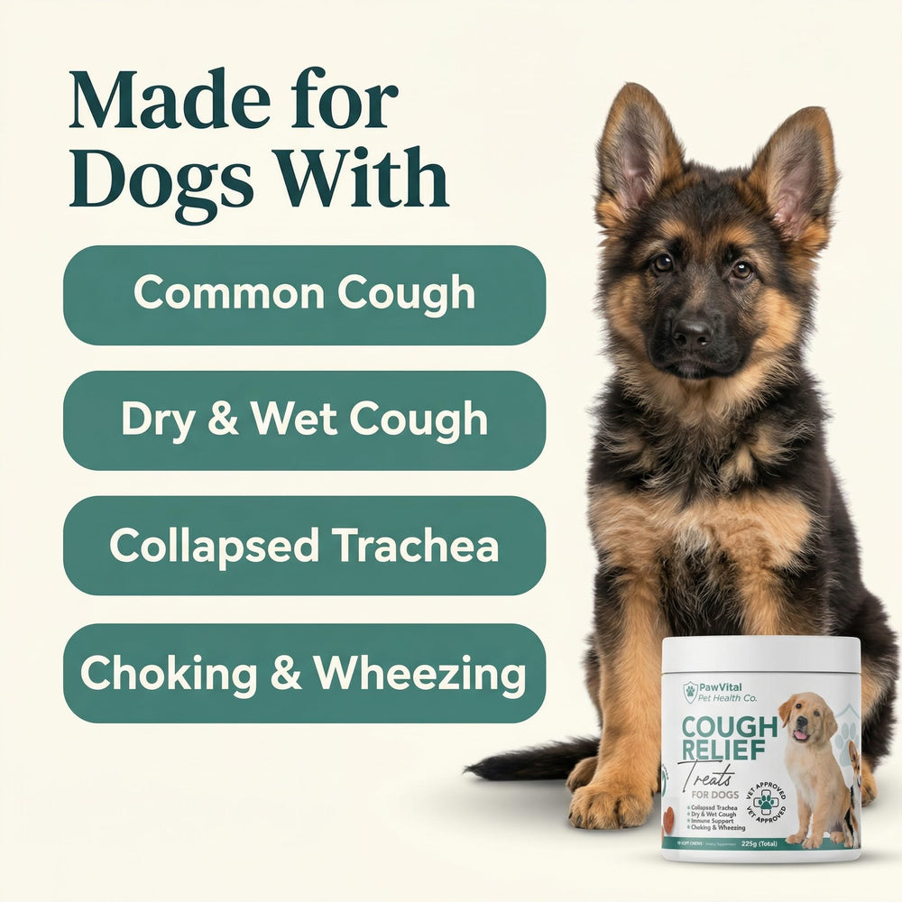 PawVital real chicken chews closeup shows natural ingredients dogs love.