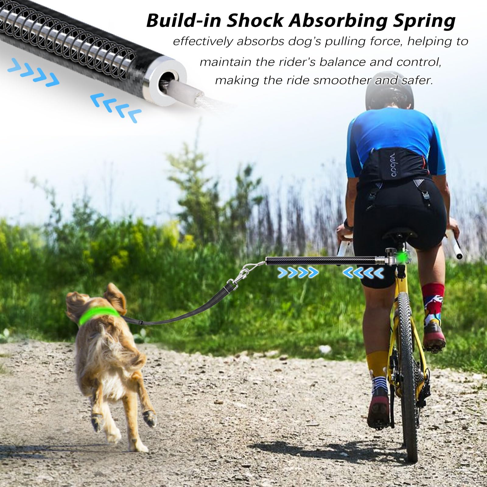 Pawxaw detachable rope adds walking or jogging versatility.
