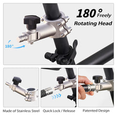Pawxaw safety spring reduces pulling forces for smoother cycling.