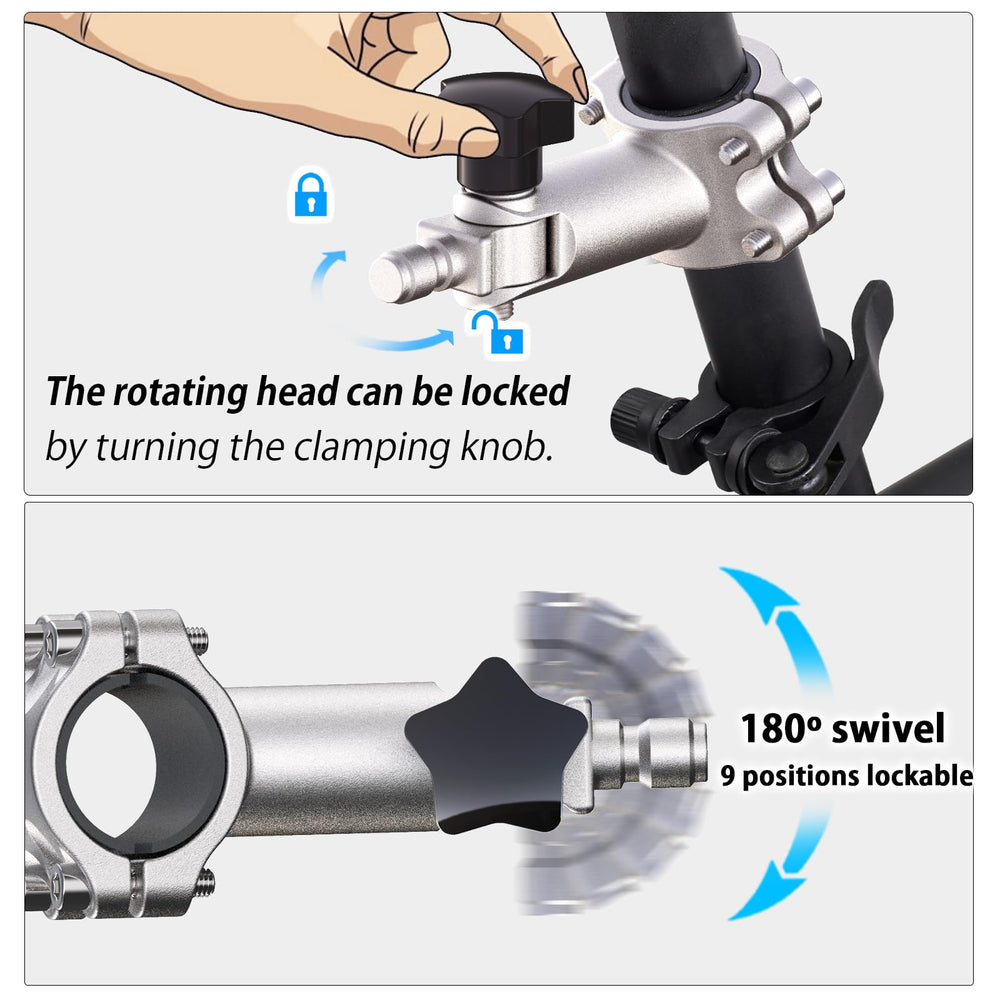Pawxaw universal bike leash fits most bikes and medium-to-large dogs.