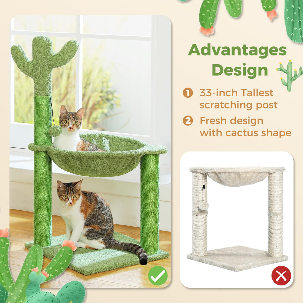 PAWZ Road cat tree base providing stability for active cats.