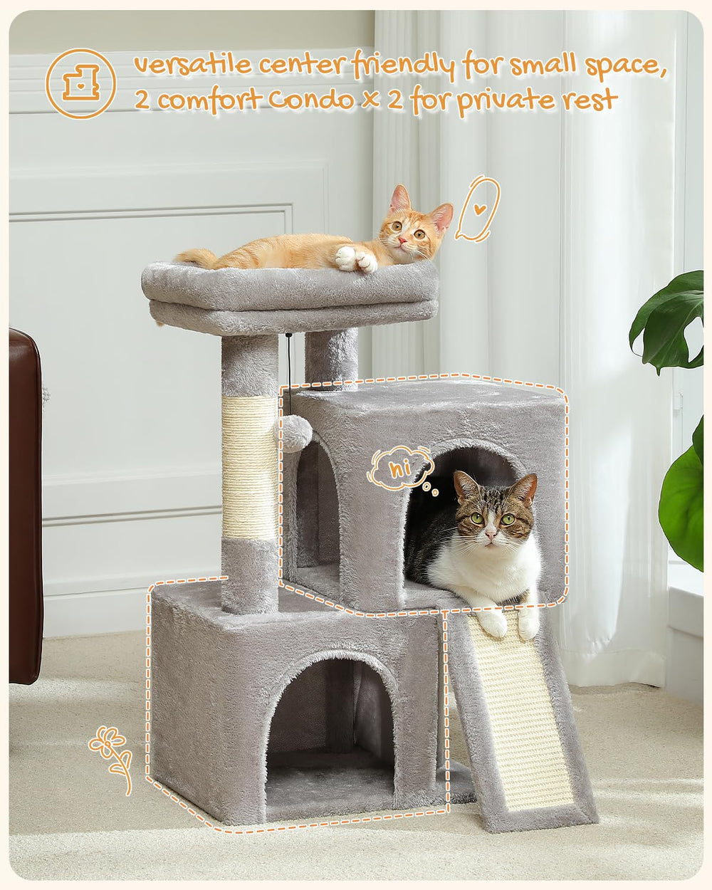 PAWZ Road two dangling balls for interactive play