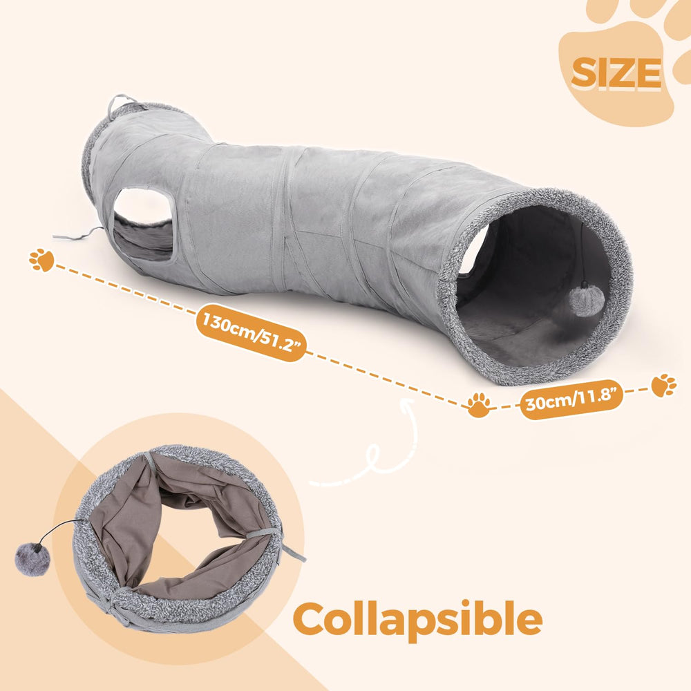 PAWZ Road cat tunnel peep holes invite observation and curiosity