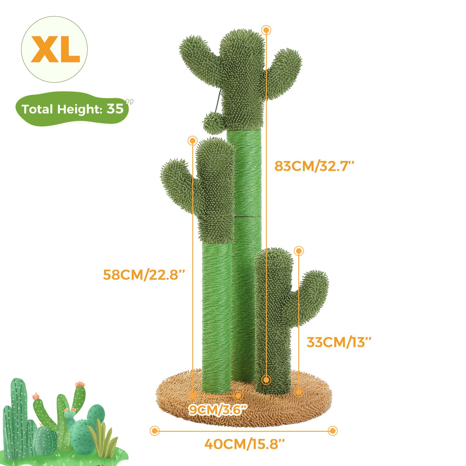 PAWZ Road desert look cactus design blends with modern home décor