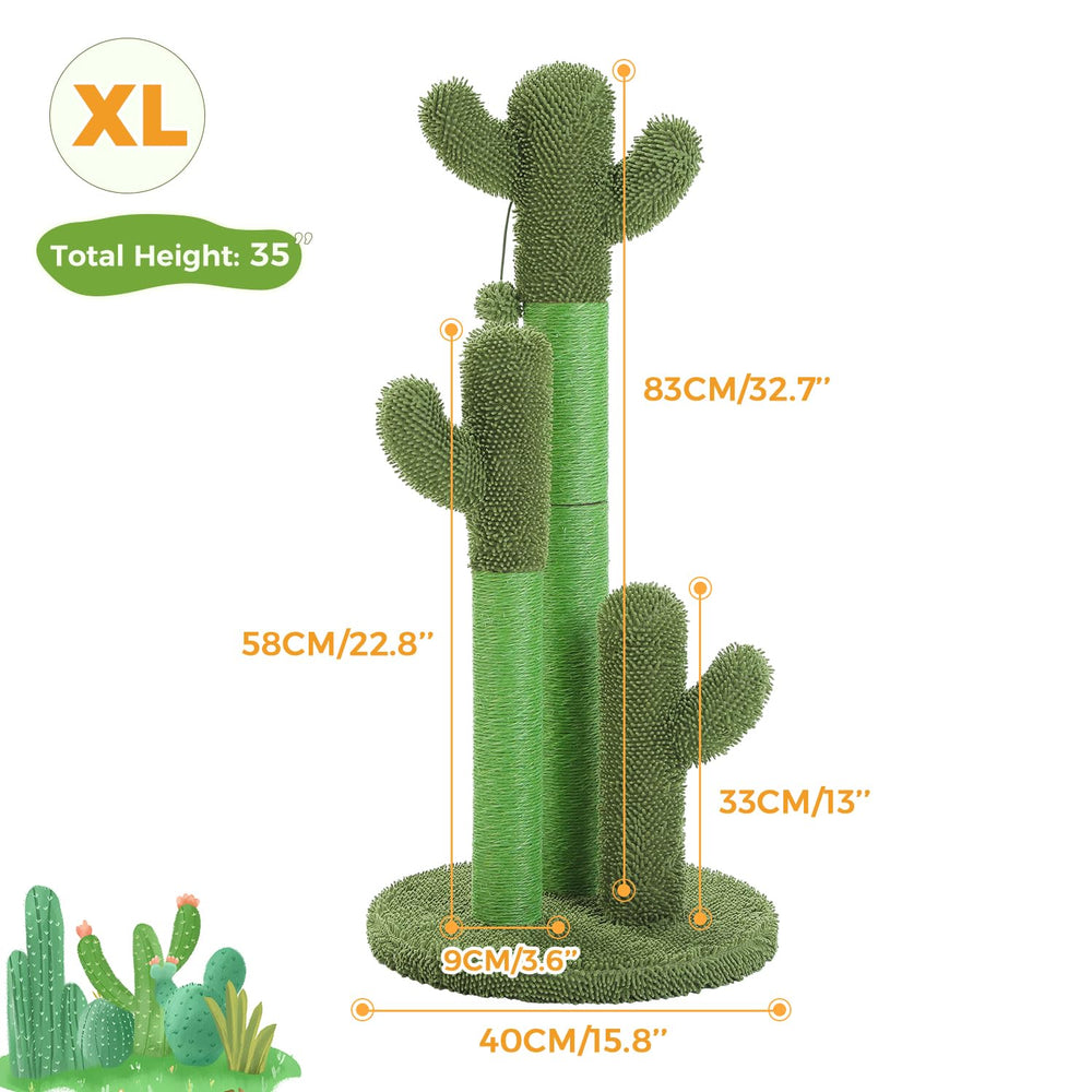 PAWZ Road easy-assembly cactus scratcher setup in minutes.