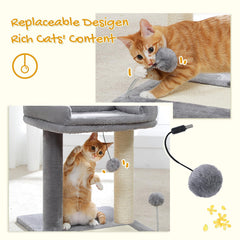 PAWZ Road natural sisal surface offers a durable scratching experience for curious cats