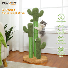 PAWZ Road round base with soft carpet for a comfy perch and scratch surface