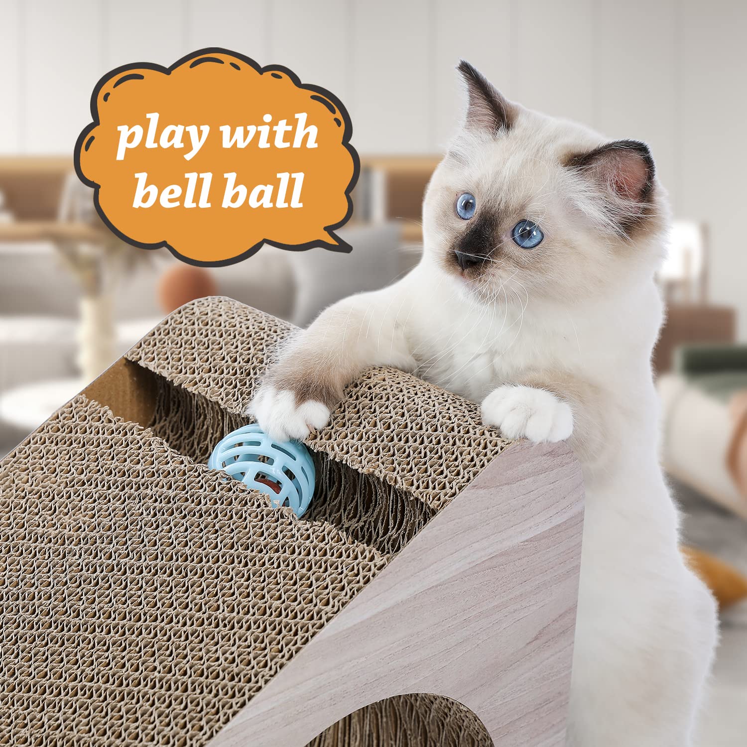 PAWZ Road scratcher protects furniture from claws